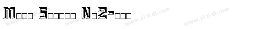 Mint Spirit No2字体转换